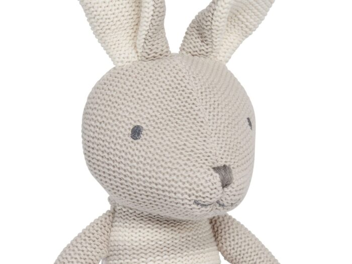 Jollein 037-001-65366 Stofftier Kuscheltier Hase Kaninchen Junge Joey gra – Bild 8