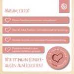 Bieco Kuscheltier Reh Ella mit Rassel | Baby Kuscheltier ab 0 Monate Stofftier Baby Plüschtientier – Bild 2